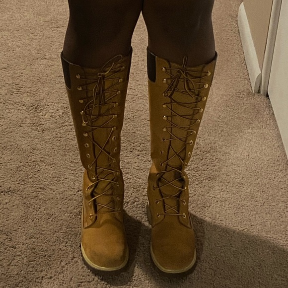 Knee High Timberland Boots - Picture 2 of 12